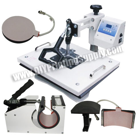 Heat Press Machines | Combo Heat Press | 4 in 1 Digital Heat Press