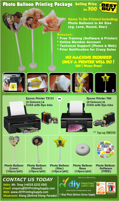 Photo Balloon Printing Business